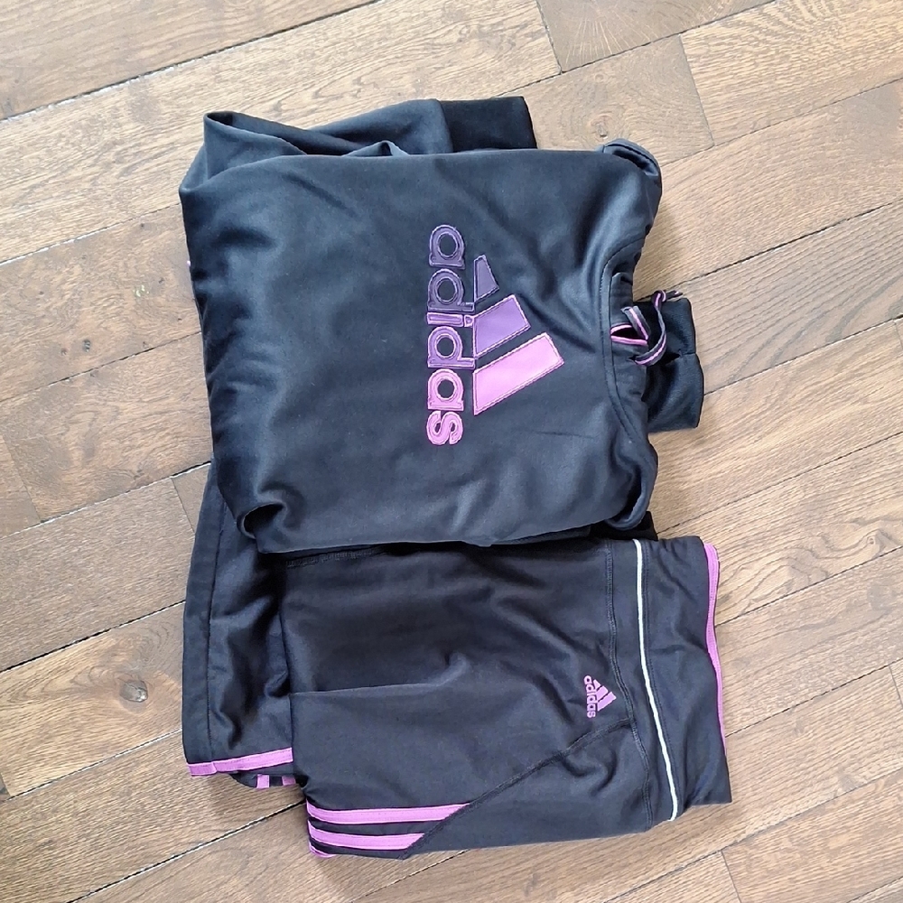 Hoodie & Pants(2 Pcs Set -Adidas Hoodies And Legging Pants COMBI)